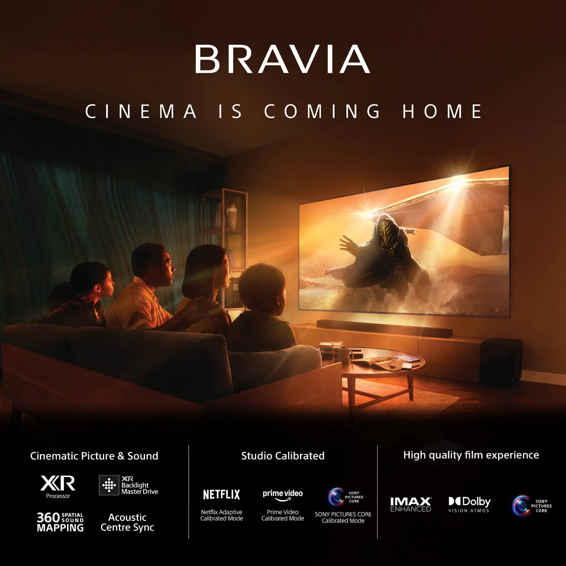 Sony BRAVIA 5 | 75 inch XR Processor 4K Ultra HD, Smart TV - Image 3